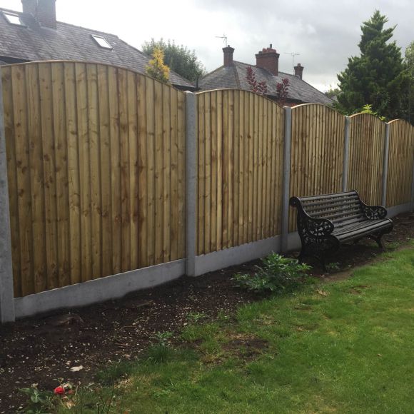 Base Panels Concrete Cheshire Fence Supplies Ringwood Fencing
